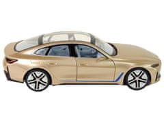 Lean-toys Auto R/C BMW i4 1:14 Rastar Gold