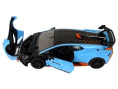 Lean-toys Auto R/C Lamborghini Huracan 1:14 Rastar Blue