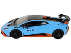 Lean-toys Auto R/C Lamborghini Huracan 1:14 Rastar Blue