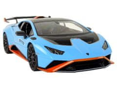 Lean-toys Auto R/C Lamborghini Huracan 1:14 Rastar Blue