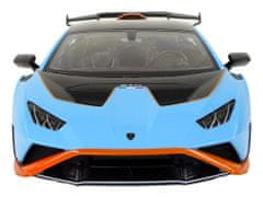 Lean-toys Auto R/C Lamborghini Huracan 1:14 Rastar Blue