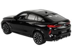 Lean-toys R/C auto Bmw X6 M 1:14 Rastar Black