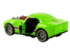 Lean-toys Auto 1:14 Zelené športové auto Zvukové svetlá Vozidlo