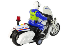 Lean-toys Policajný motocykel Policajný motocykel Zvuky Svetlá Policajné auto