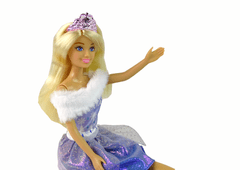 Lean-toys Detská bábika Anlily Princess Purple