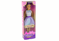 Lean-toys Bábika Anlily Princess Purple Queen