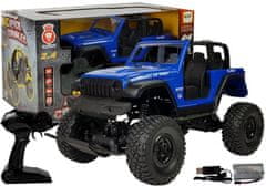 Lean-toys Terénne auto Diaľkovo ovládané tlmiče nárazov 4x4 2.4G Blue