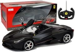 Lean-toys R/C Ferrari Aperta Rastar 1:14 Black s diaľkovým ovládaním