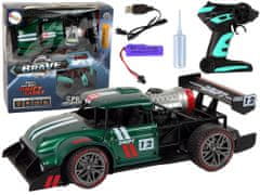 Lean-toys Diaľkovo ovládané športové auto R/C 1:16 Zelená para