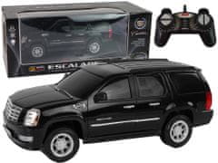 Lean-toys Cadillac Escalade R/C Čierne svetlá Zvuk 1:16