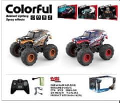 Lean-toys Auto Monster Track 1:16 Steam R/C Red