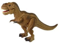 Lean-toys Dinosaurus na diaľkové ovládanie Tyranosaurus Rex Brown
