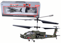 Lean-toys Diaľkovo ovládaná helikoptéra S109G SYMA RC Green