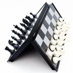Northix Skladacia šachová hra - magnetická - 20 x 20 cm 