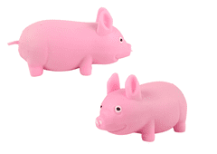 Lean-toys Flexibilná ružová hračka Squishy Pig Sensory Toy