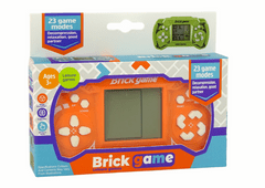 Lean-toys Oranžová herná konzola Brick.