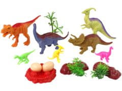 Lean-toys Sada figúrok dinosaurov s príslušenstvom 15 kusov