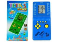 Lean-toys Elektronická vrecková hra Tetris Blue