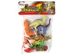 Lean-toys Sada figúrok dinosaurov s príslušenstvom 15 kusov