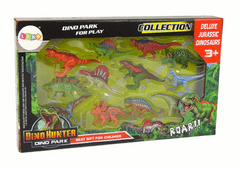 Lean-toys Sada figúrok Dinosaury 12 kusov Farebné