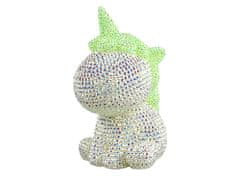 Lean-toys DIY Unicorn Set Diamanty Kryštály Zelená
