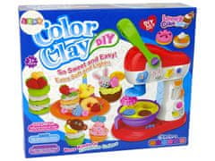 Lean-toys Sada doplnkov Ciastoline Cupcakes 6 farieb