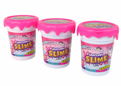 Lean-toys DIY Glitter Unicorns Slime Soft 3 farby