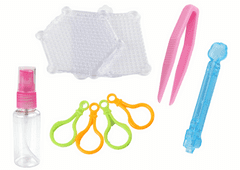 Lean-toys Súprava vodných korálok DIY Magické korálky 8 farieb Prasatá