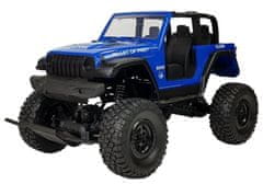 Lean-toys Terénne auto Diaľkovo ovládané tlmiče nárazov 4x4 2.4G Blue