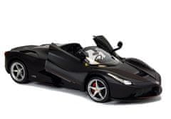 Lean-toys R/C Ferrari Aperta Rastar 1:14 Black s diaľkovým ovládaním