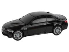 Lean-toys Auto R/C BMW M3 Pilotné svetlá 1:28 čierne