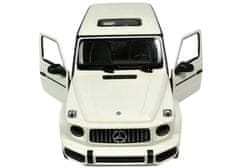 Lean-toys Diaľkovo ovládaný Mercedes G63 Rastar R/C White