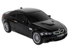 Lean-toys Auto R/C BMW M3 Pilotné svetlá 1:28 čierne