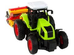 Lean-toys Poľnohospodárske vozidlo Traktor s lisom R/C 1:16 zelený