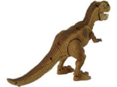 Lean-toys Dinosaurus na diaľkové ovládanie Tyranosaurus Rex Brown