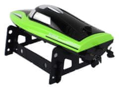 Lean-toys Motorový čln R/C 2.4G zelený