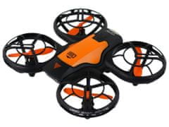 Lean-toys Diaľkovo ovládané svetlá Drone Cover Orange