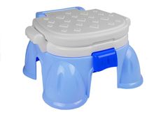 Lean-toys Modrý nočník s korunkou pre dieťa