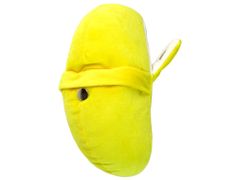 Lean-toys Plyšový banán Interaktívna hudba 22 cm žltá
