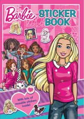 Samolepková kniha s omaľovánkami Barbie