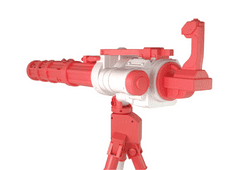 Lean-toys Mydlové bubliny Tripod Gun Pink