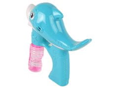 Lean-toys Stroj na výrobu mydlových bublín Dolphin Blue