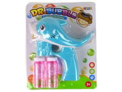 Lean-toys Stroj na výrobu mydlových bublín Dolphin Blue