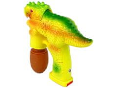 Lean-toys Mydlové bubliny Dinosaur Bubble Liquid Egg Yellow