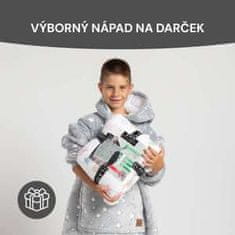 Vitapur Detská deka s kapucňou Svilanit, Stars + darček: ponožky