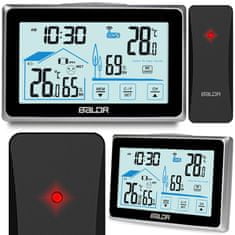 Baldr Meteorologická stanica s displejom BD-910 čierna