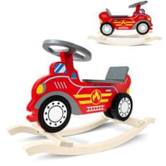 Ricokids Ricokids drevené hojdacie auto 785001 hasičský zbor