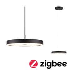 Paulmann PAULMANN LED závesné svietidlo Hildor 17W ZigBee čierna mat 96777