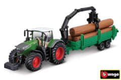 1:50 Farm Traktor Fendt 1050 Vario + vyvážač stromov