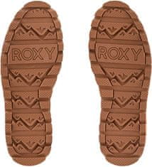 ROXY Dámske kožené členkové topánky Sadie ARJB700751-OLV (Veľkosť 40)